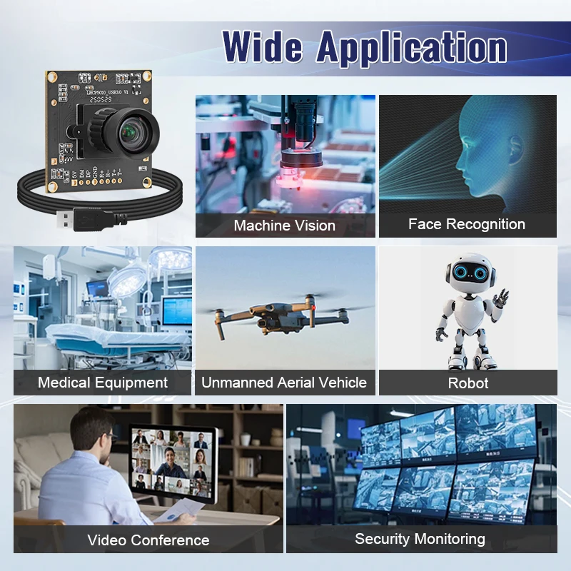 5MP Global Shutter USB3.0 Camera High Speed 60fps/90fps with Industrial Inspection/Mobile Snapshot/Machine Vision factory