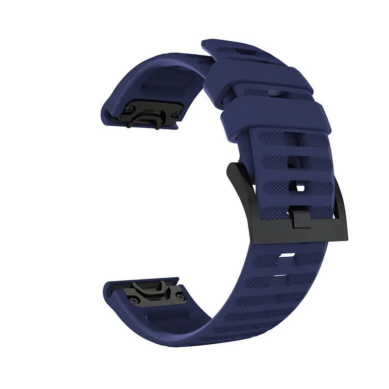 Cinturino Sportivo In Silicone 22mm Per Garmin Fenix 7/6/5/5 Plus, Forerunner 945/935, Approach S62/S60, Quatix - Facile Montaggio, Sostituzione Rapida (Compatibile Con Fenix 7) - 4