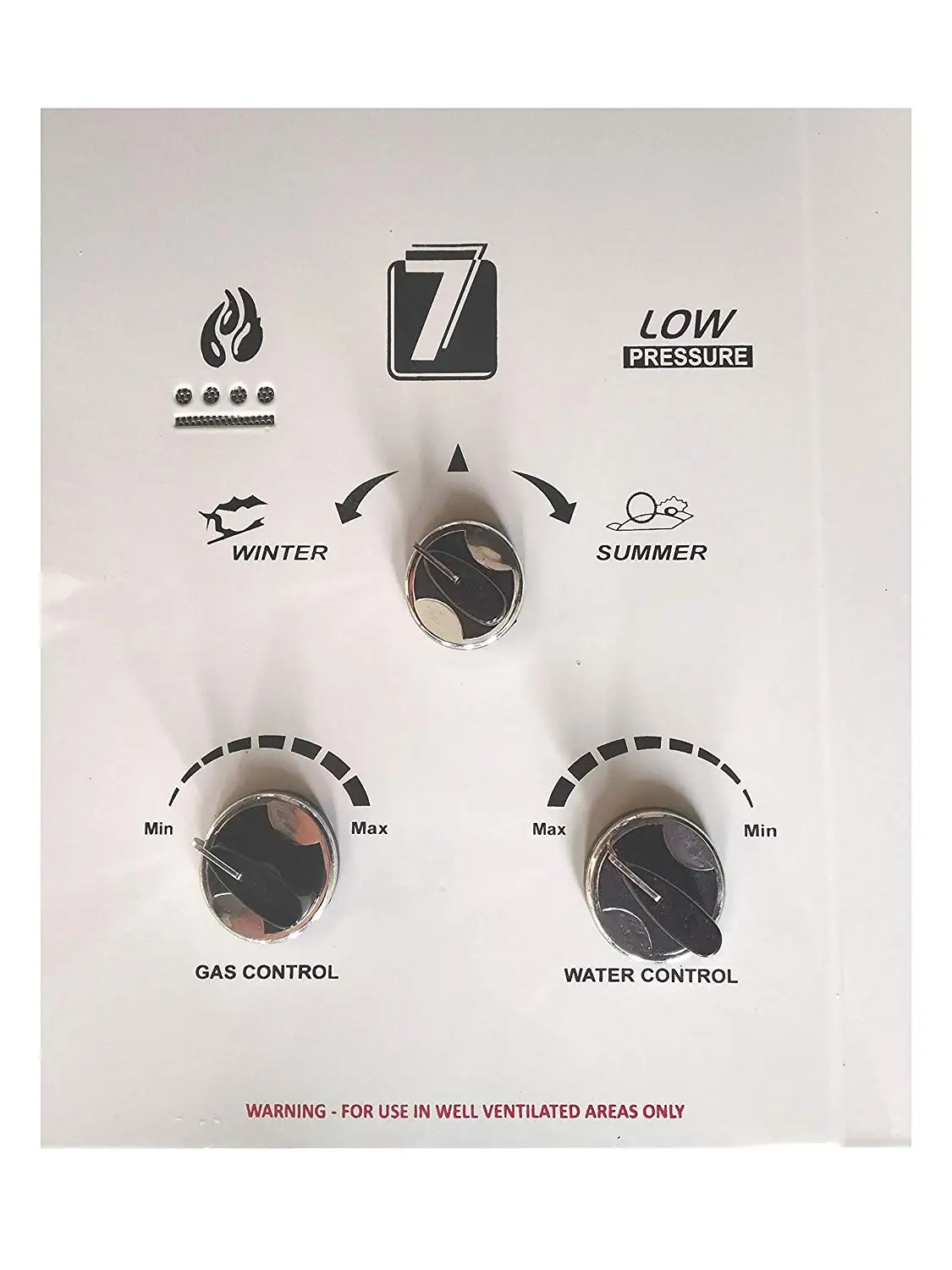 Geyser Instant Hot Tankless Instantaneous Lcd Display Gas Continuous Flow Hot Water Heater