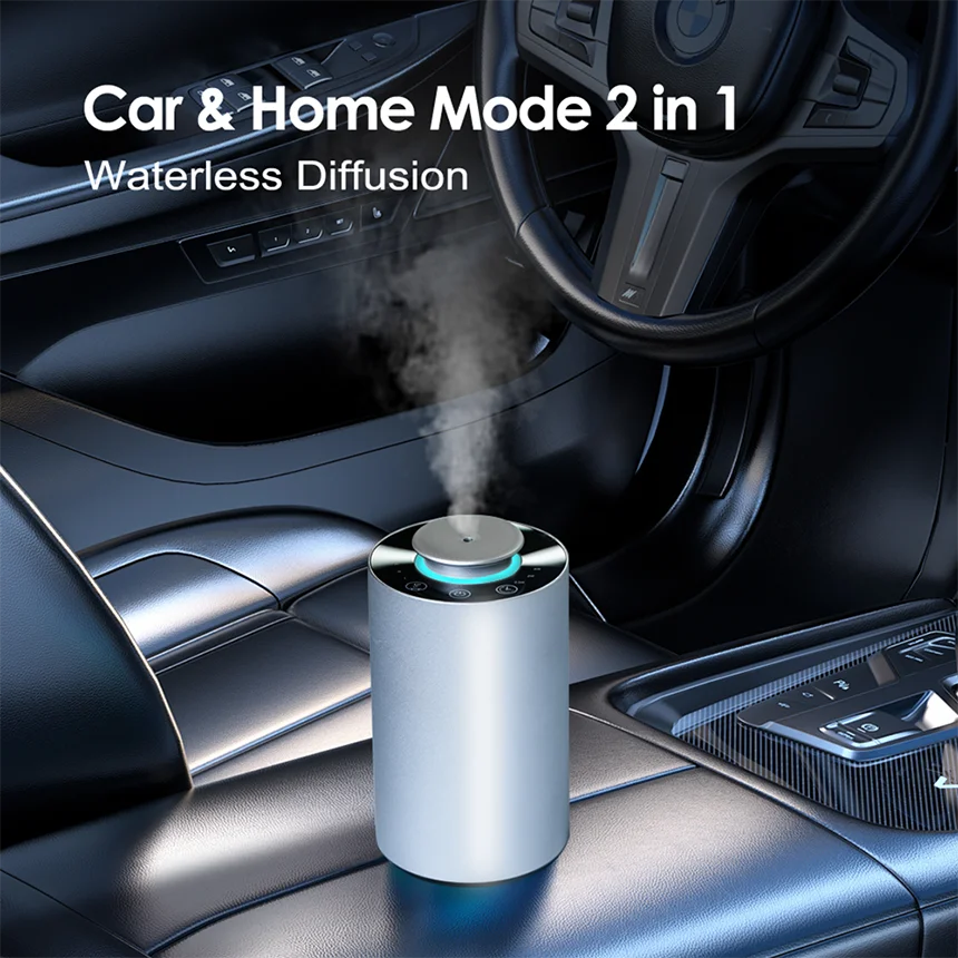 CNUS CAR ALU Car Air Freshener Waterless Nebulizing Diffuser Aromatizante Para Automovil  Difusor De Aroma Para Coche