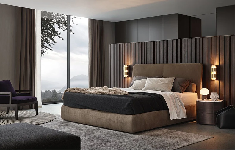 Modern bedroom. Кровать Poliform Dream. Poliform Laze кровать. Кровать Poliform Dream Bed. Кровать rever от Poliform.