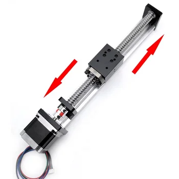 Light duty motorized miniature linear motion actuator cnc laser linear mini single axis rail