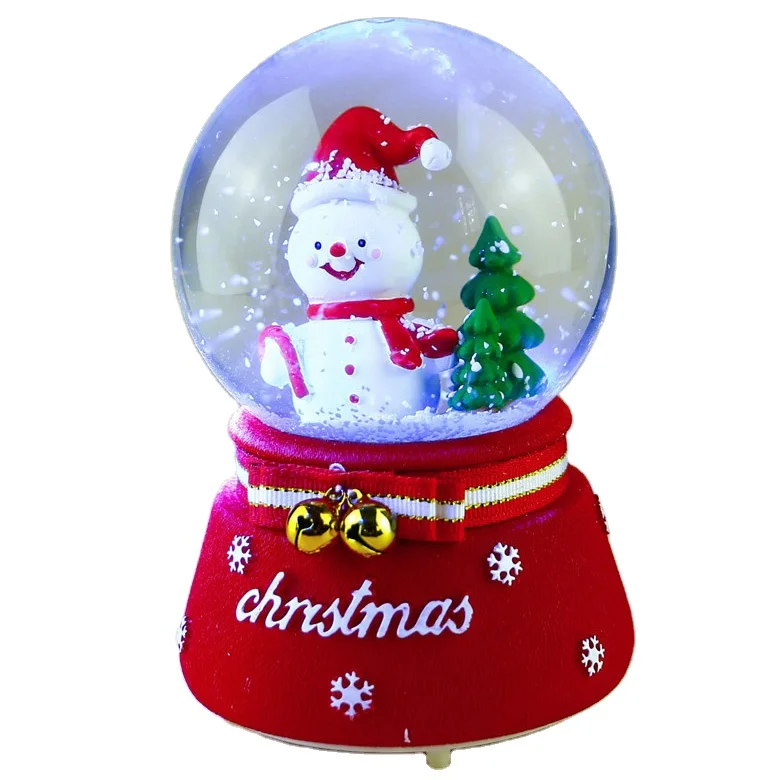Inflatable Snow Globe Custom Glitter Snow Globes Christmas Snowman Santa Water Globe Kit