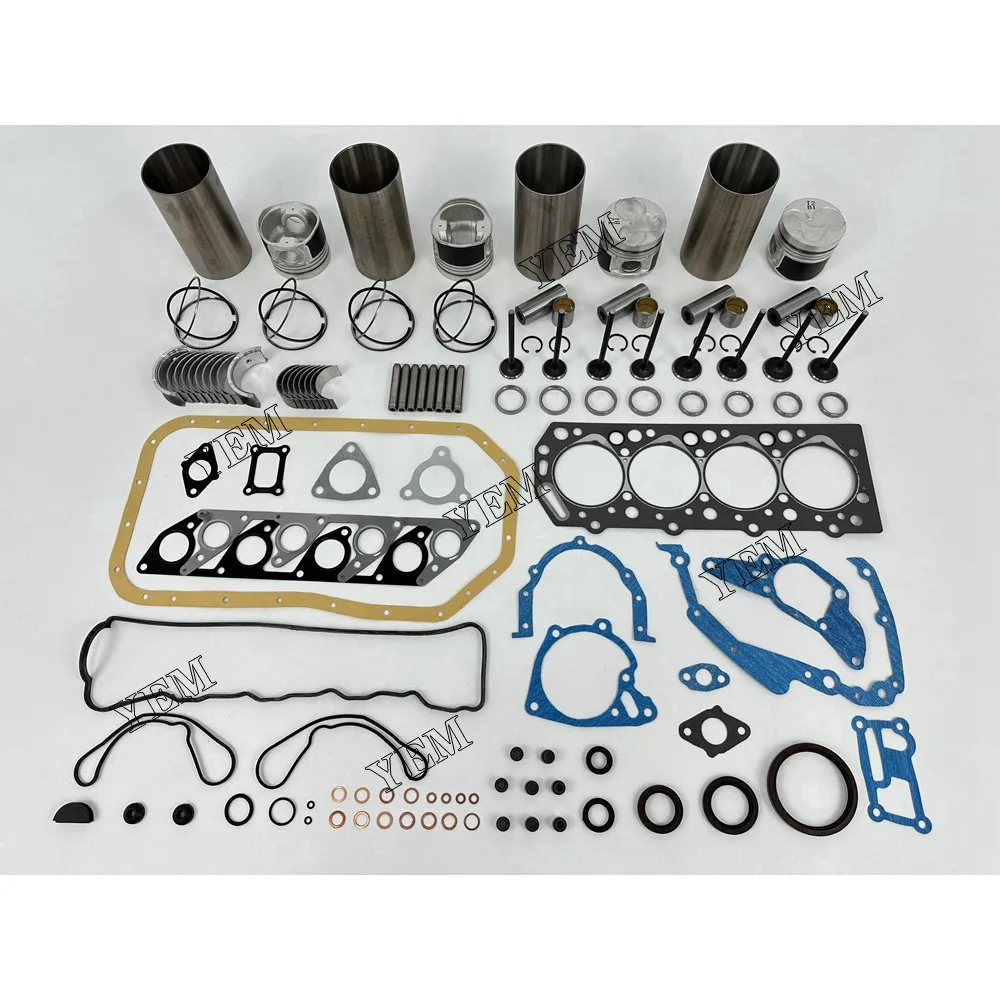 D4BB Cylinder Liner Kit With Full Gasket Kit Engine Bearings Set Valves for Hyundai