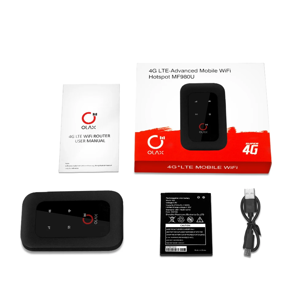 unlocked olax mf980u portable hotspot 4g