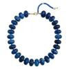 Collana indaco blu scuro