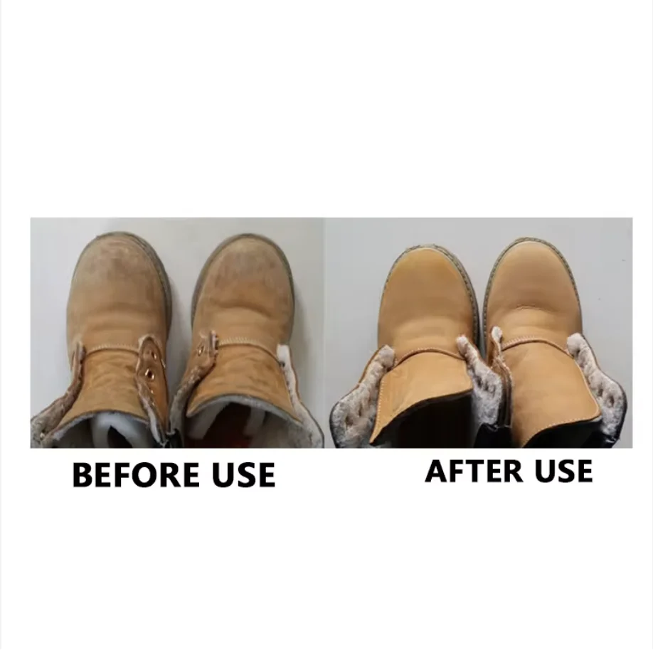 Kit De Nettoyage Et Imperméabilisant Pour Chaussures En Daim Et Nubuck - Mousse Douce 150 Ml, Entretien Cuir Velours, Baskets, Bottes - 5