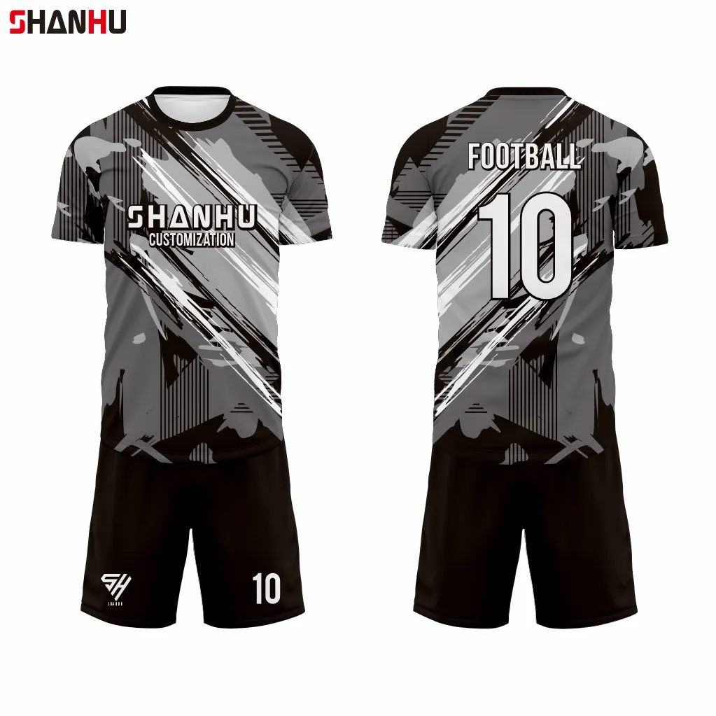 OEM Custom Football  Kit Sublimated Football Uniforms Soccer Retro Wear Cape Verde Soccer Jersey Men Sports Team Football Jersey