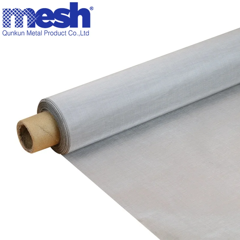 Alaskin Ultra-Fine 140 90 130 220 Micron 50um Stainless Steel Air Dust Filter Woven SS Wire Mesh in Plain Weave Style