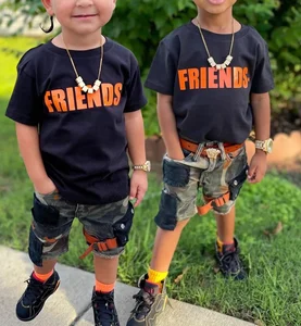 Children's Clothing Set Summer New Boys' Baby Short Sleeve T-shirt Shorts Two Piece Children's Leisure Sports Set