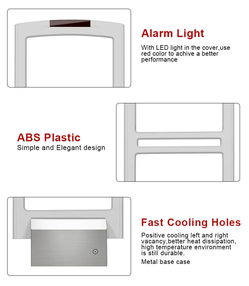 58khz Anti Theft System Commercial Supermarket Entrance Security Door Eas Anti Theft Antenna Eas