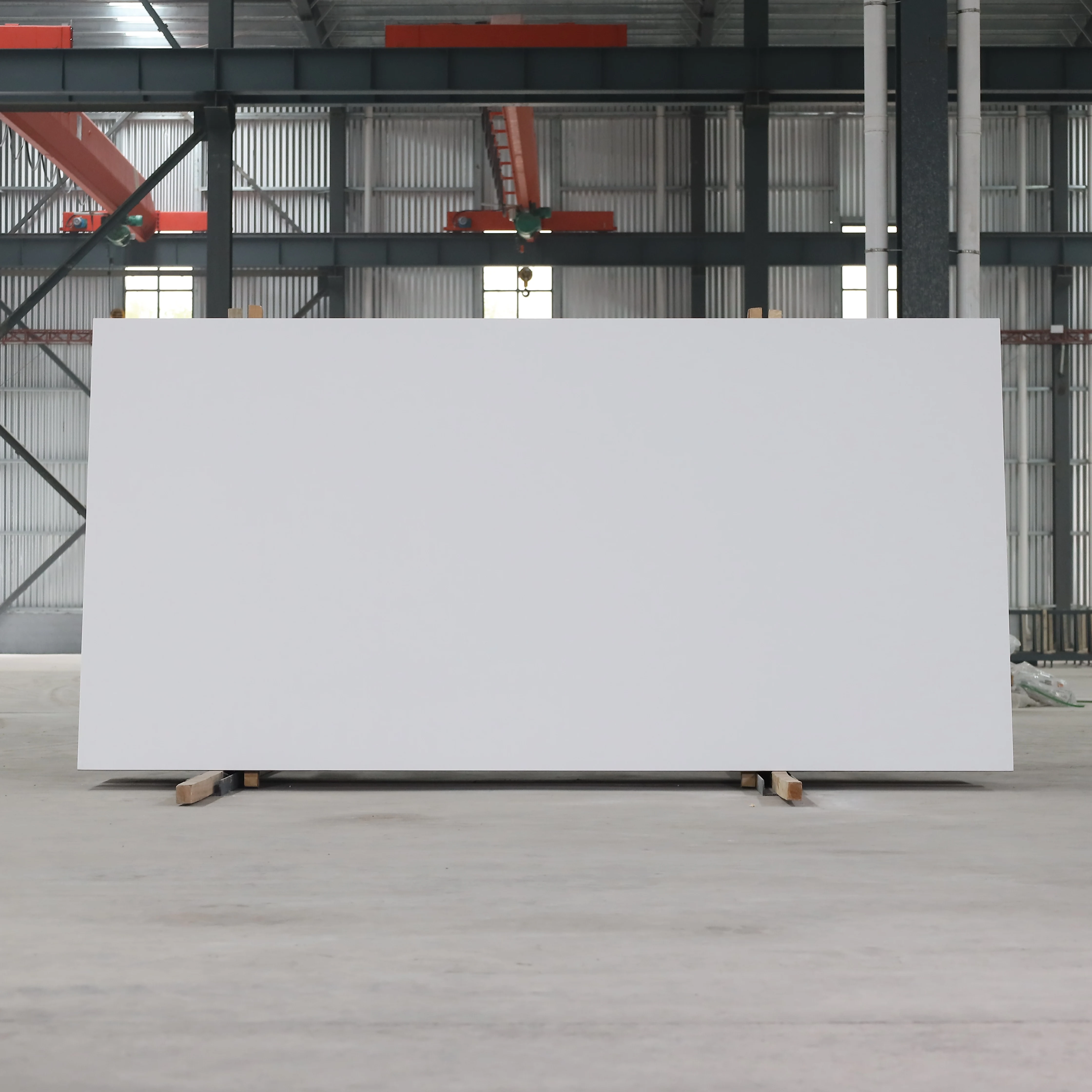YDSTONE Luxury White 20mm Artificial Quartz Stone Slab Modern Design Artificial Quartz Stone Kitchen Countertop