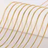 Square Snake Chain 1.2mm-Gold