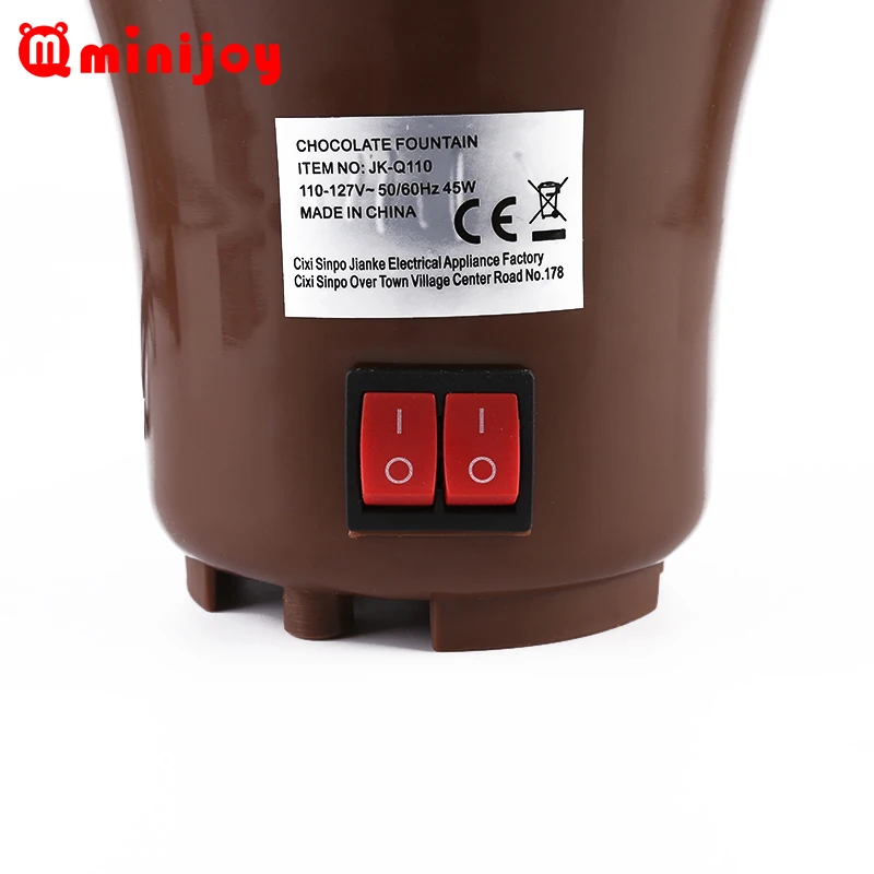 Оптовая продажа тройной батарея Электрический Профессиональный 7 слоев нержавеющей стали Автоматическая Коммерческая Шоколадный фонтан чайник