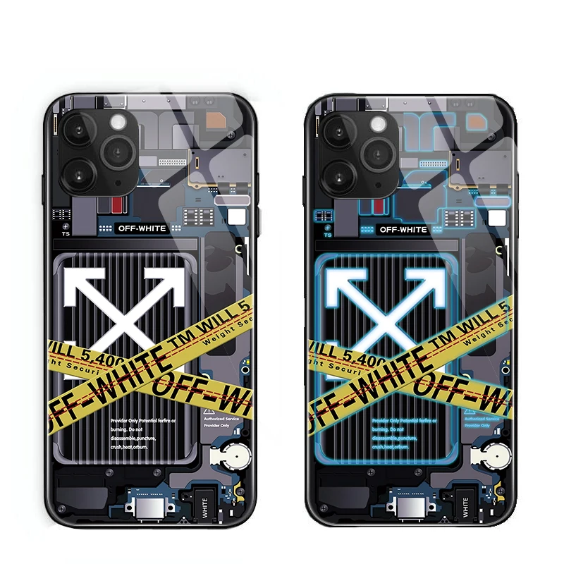 Pro Max Off White Led Phone Case Cell Phones Off White Led Iphone