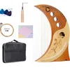 Couleur bois-19 cordes-Lyre