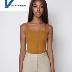 China V-times 2026 Summer Sleeveless Knitted Vest for Women Cardigan Top with Korean Style Front Logo New Solid Color
