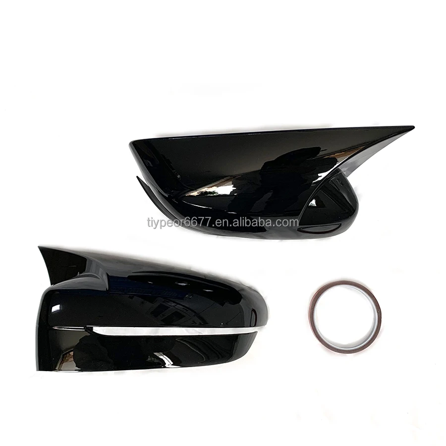 product sport accessories auto exterior tuning body mirror parts  trim side wing rearview mirror cover for bmw 3 series g20 2018   2023-4