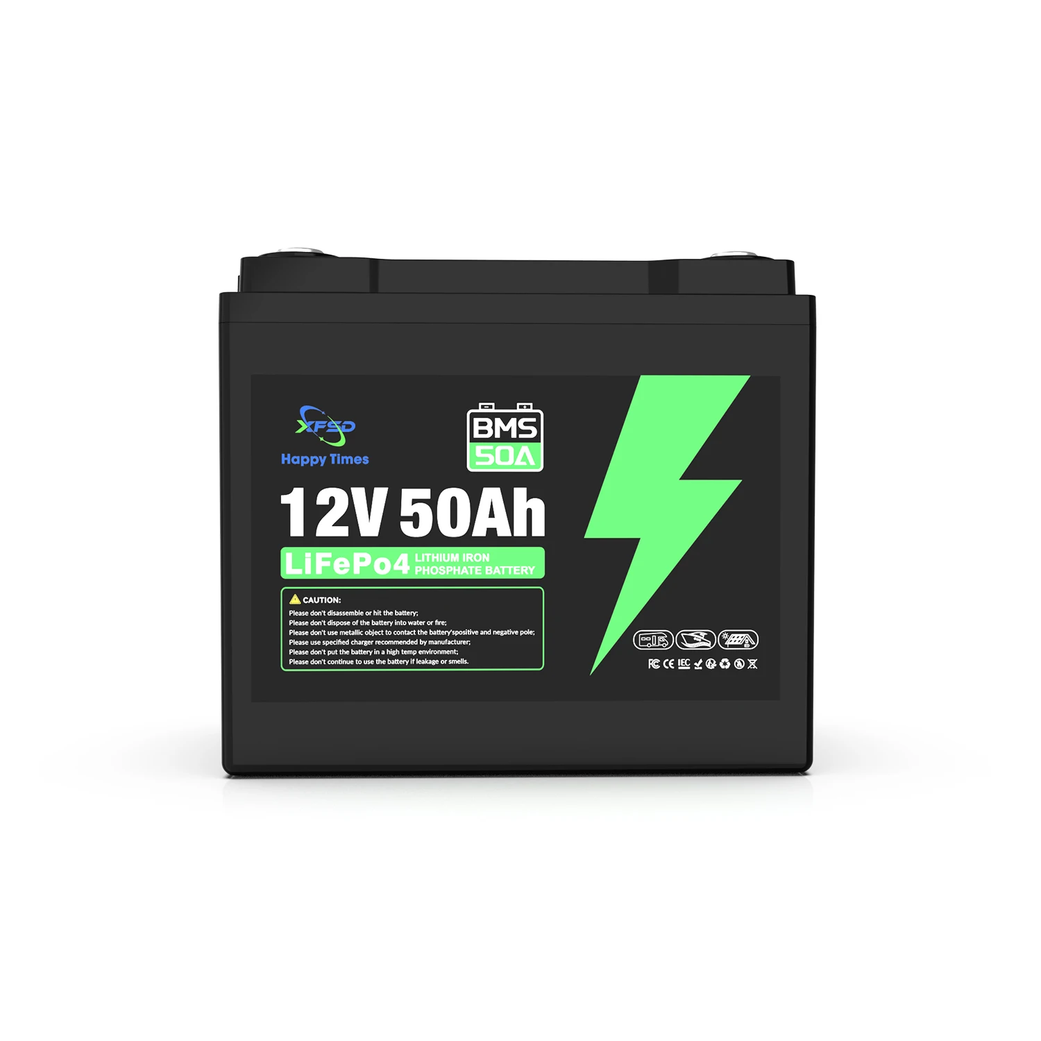 batteries au plomb vers lithium 12V 50AH