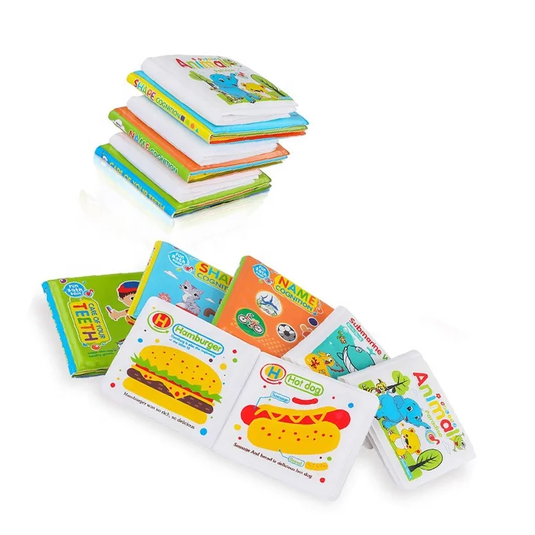 Детские Водонепроницаемые игрушки для ванной комнаты книга воды книги ванна книги
