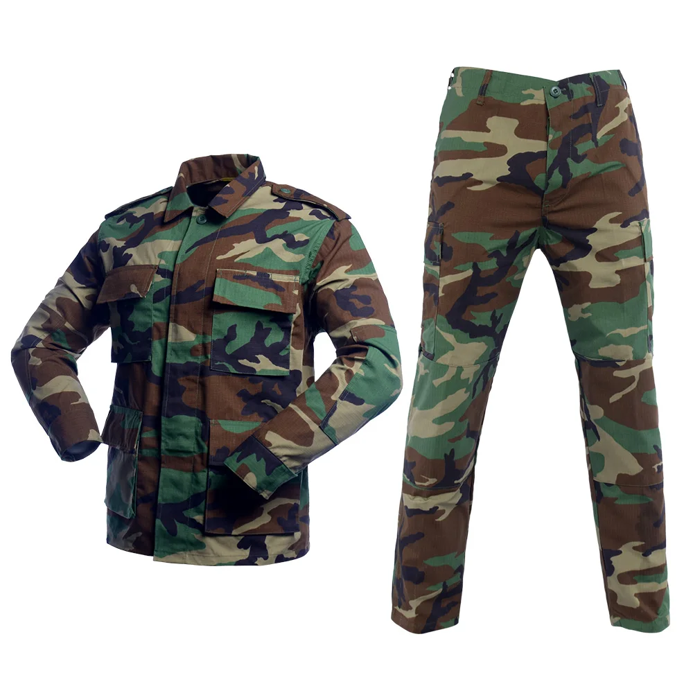 Airsoft Bdu Uniform Woodland Jungle 