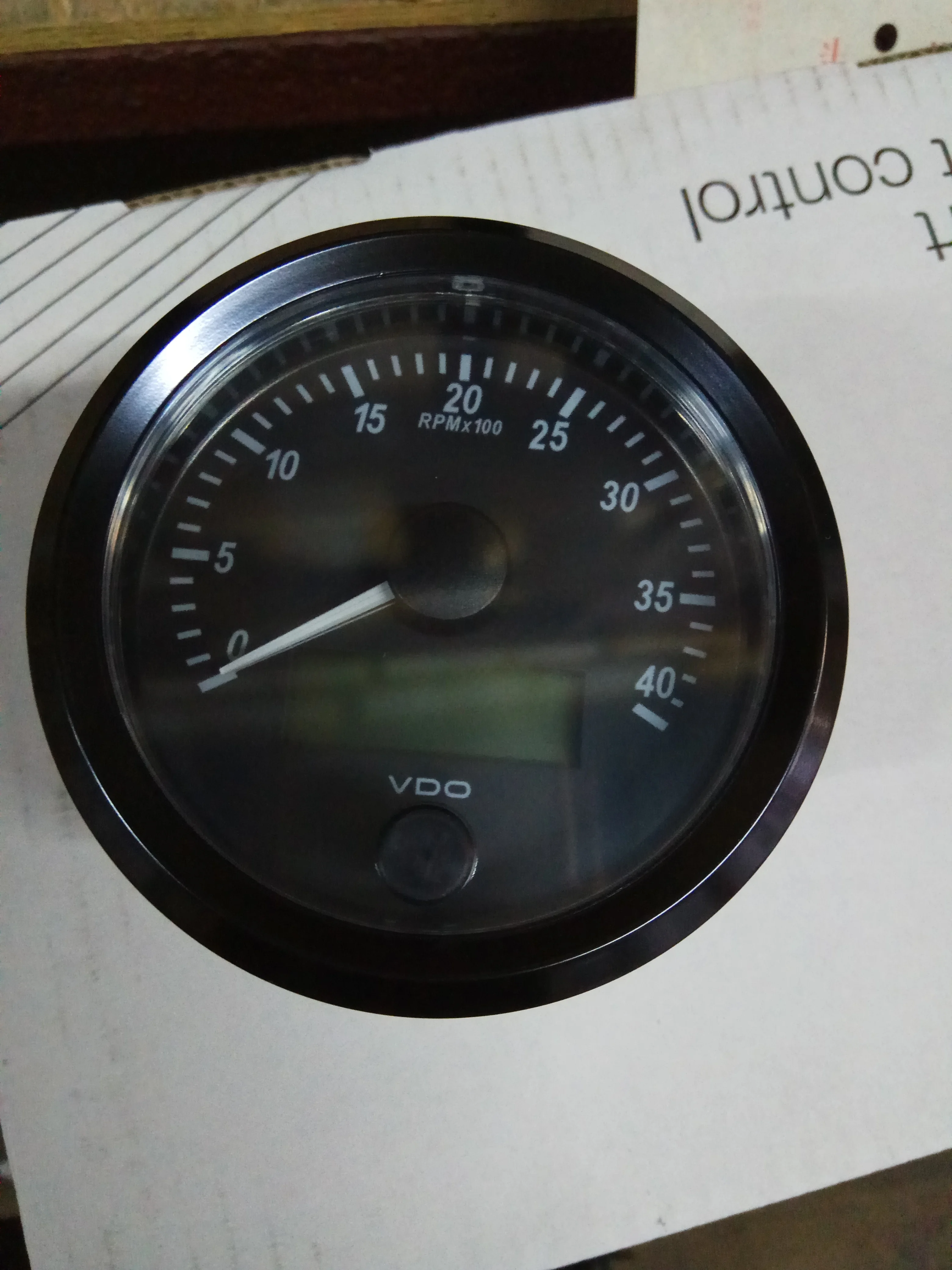 Original Vdo Diesel Tachometer Gauge 333035011 (a2c3832990010) Vdo