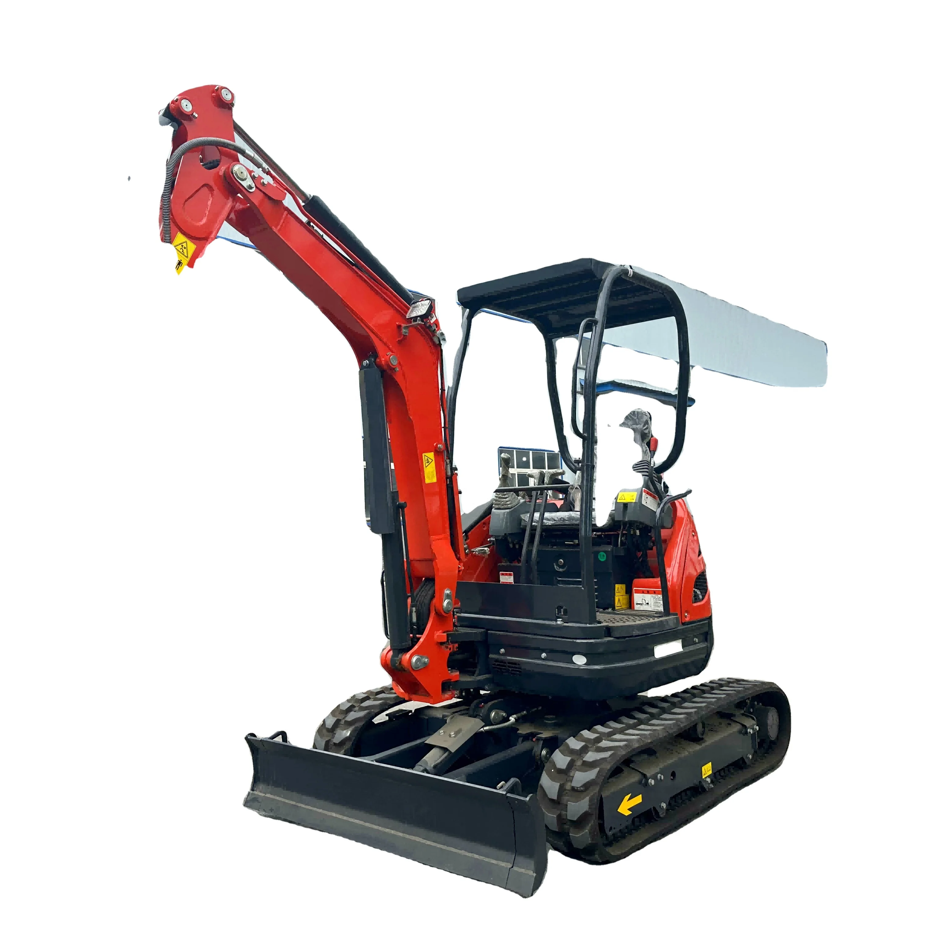 QILU Support Customized Hydraulic Mini Small Excavator Crawler Digger High Operating Efficiency Machine