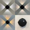 Black four headed cat eyes - tricolor
