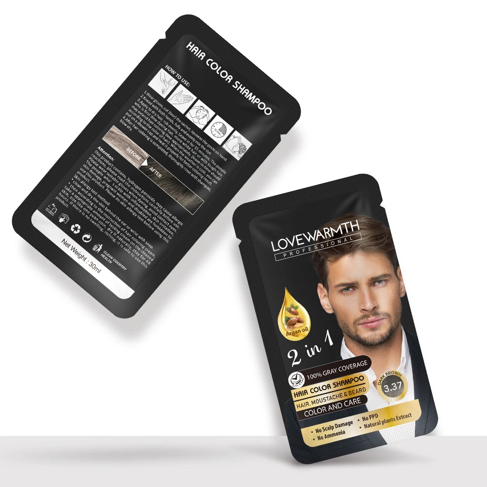 Шампунь для окрашивания волос шампунь для волос саше для окрашивания волос Профессиональный Перманентный итальянский крем 3 минуты окрашивания