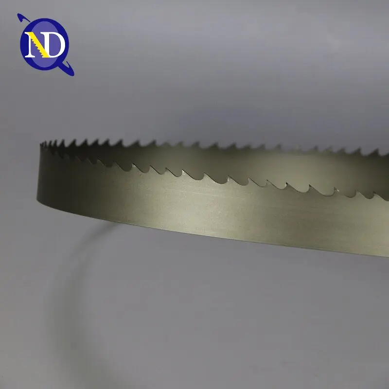 Polishing finishing band saw blade of wood cutting vertical band saw machine