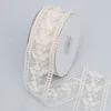 Beige-Scalloped Edge (4.5cm, 5 Yards)