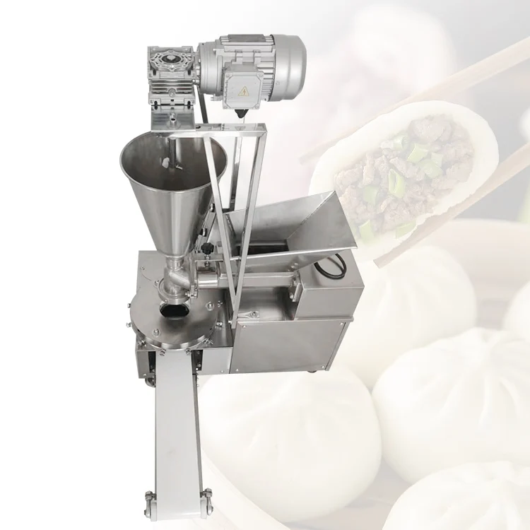 Automatický stroj na výrobu obilných produktů baozi ruční výrobce buchet ruční ruční parní buchta výroba baozi momo