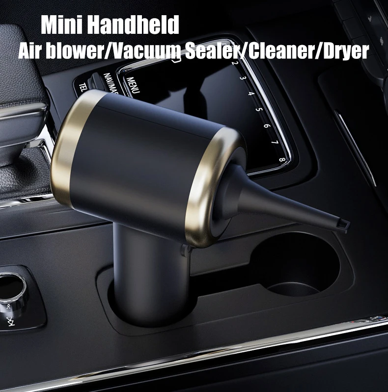 Wireless 5500PA USB Rechargeable Custom Portable Vacuum Cleaner Air Blower Air Extractor Air Duster for Car and House