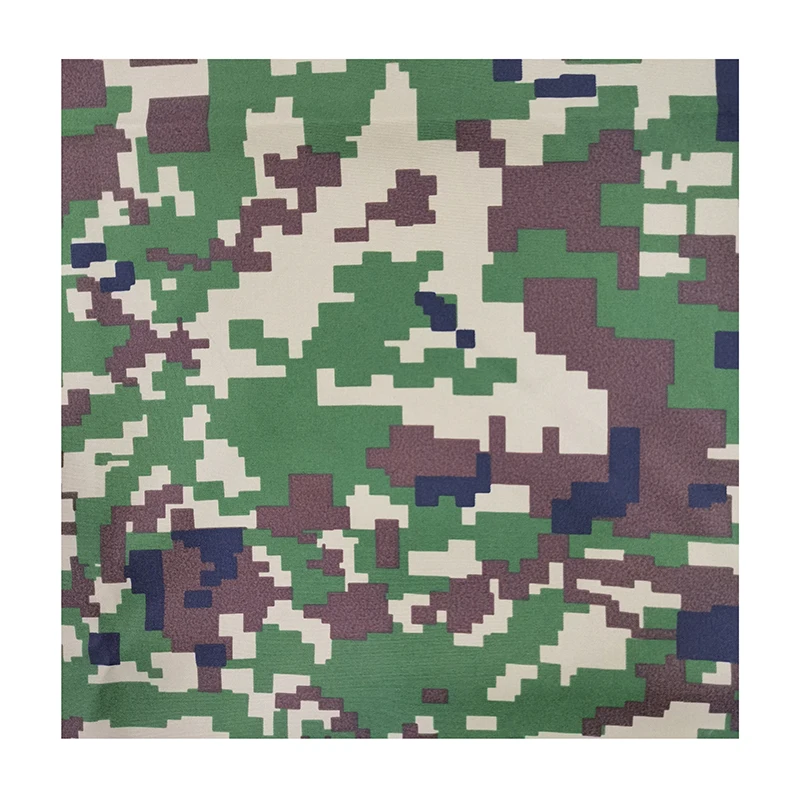 В наличии нейлоновая ткань Военная армейская цифровая камуфляжная малайзийская камуфляжная ткань