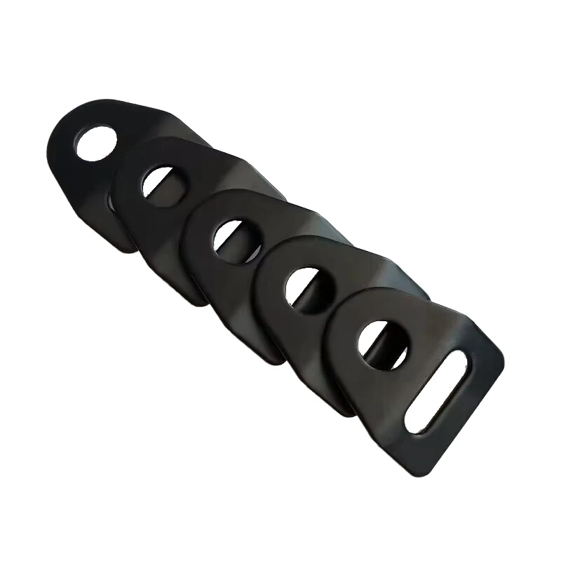 Black Spray-paint Sheet Metal Bending Fabrication for Bed Frame Parts Car Safety Belt End Car Seat Belt Accessories