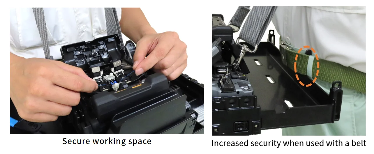 Original Japan Optical Fibre Equipment Fusion Splicer 45S With Fiber Cleaver updated from 41S+ splicing machine