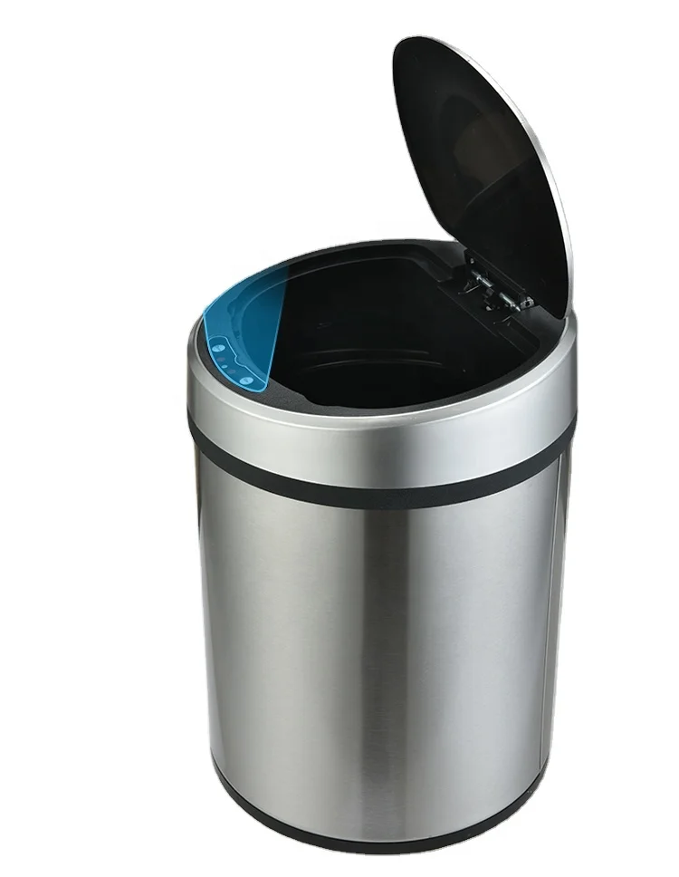 Trash Bin Sensor Smart Household USB Charging Automatic Waste Garbage Bin for Easily Household Cleaning Part