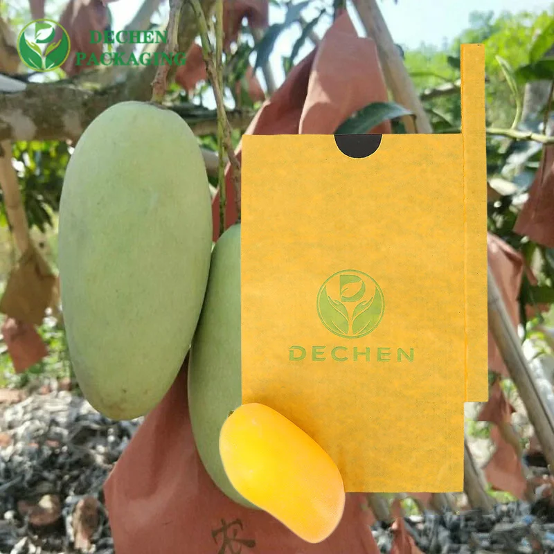 Sac de production de produits agricoles de banane Sacs en papier ciré Vente en gros