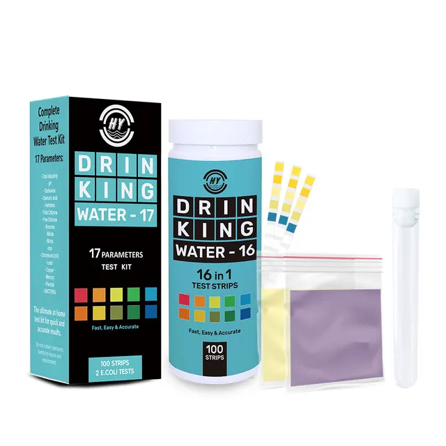 New Product 17 in 1 Universal Water Test Kits Drinking Water Analysis Ecoli Test Medical Rapid Test Kit