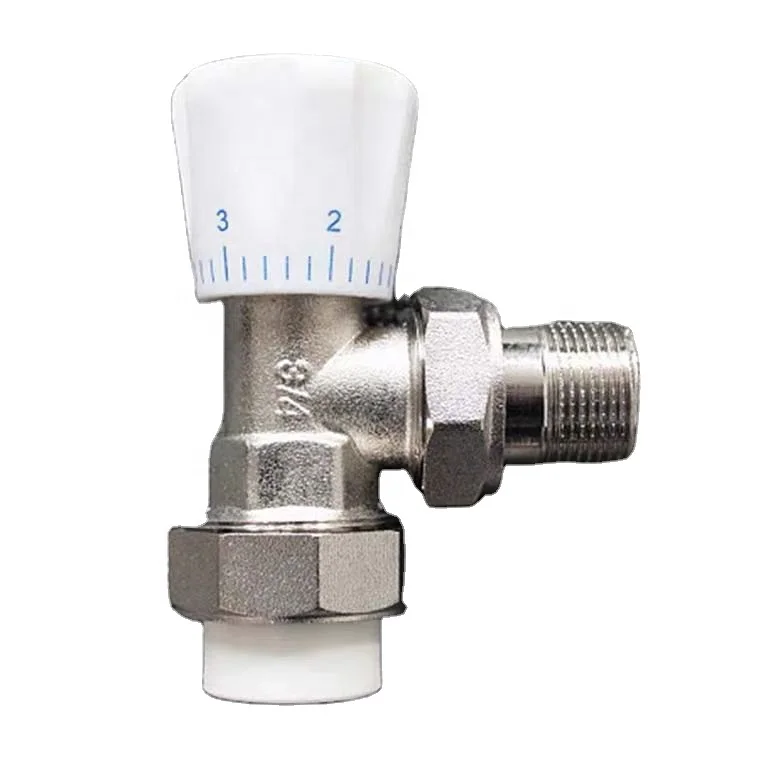 Thermostatic Valve Brass Angle Temperature Control angle Valve For Water