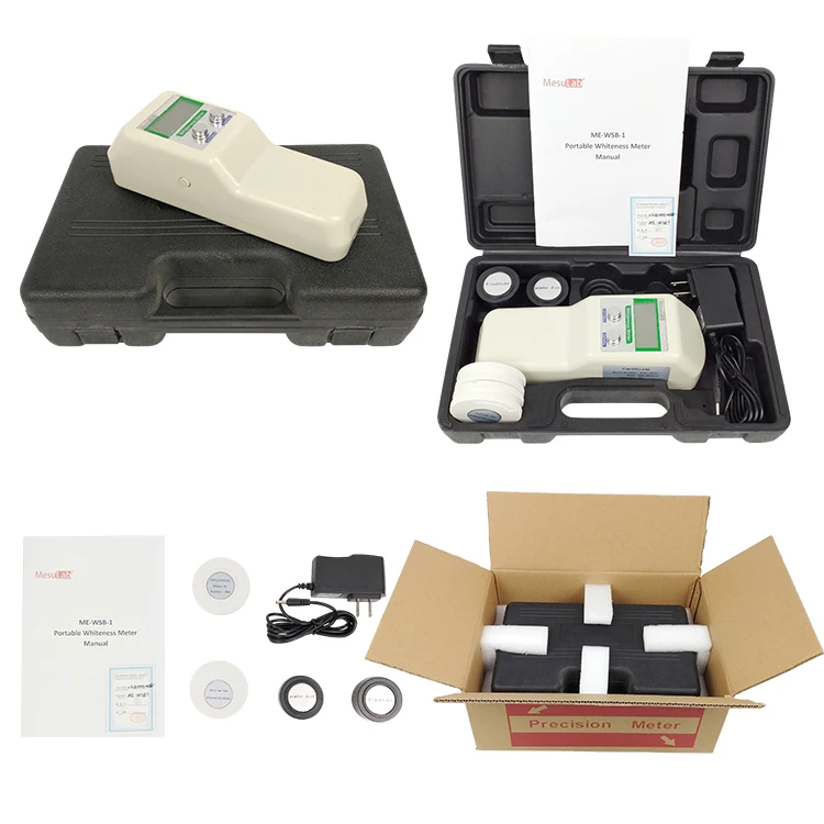 MesuLab China WSB 1 Paper Textile Whiteness Test Machine Analyzer Intelligent Fabric Rice Whiteness Tester Rice Whiteness Meter