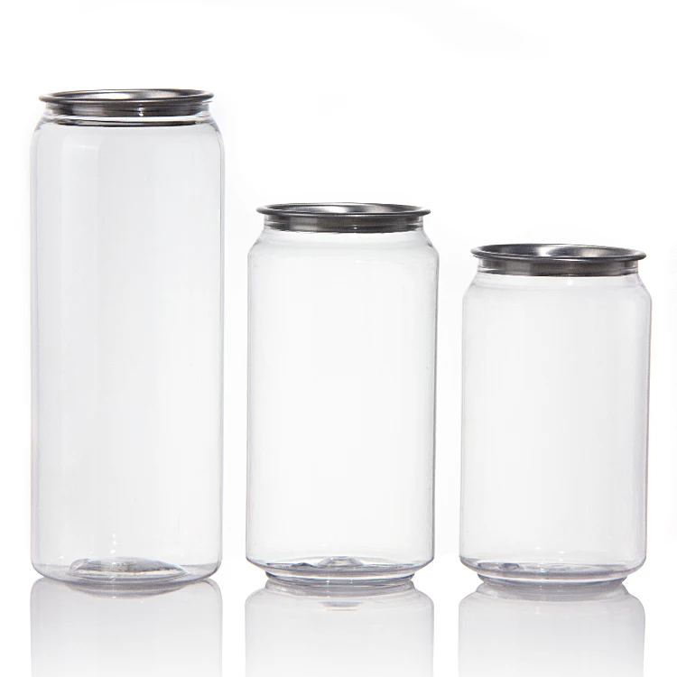 Tarros O Envases Plásticos Transparentes Con Las Tapas De Aluminio Imagen  de archivo - Imagen de empaquetado, blanco: 68487419