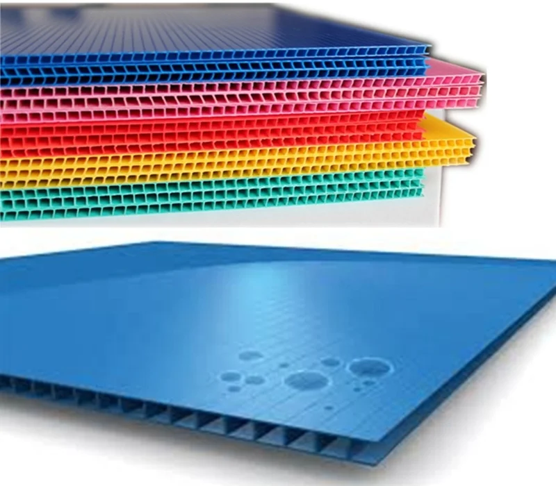 8mm 10mm 12mm Core Flute Board  Coreflute Sheet