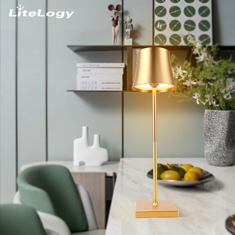Litelogy Design Led Lamp European Style Luxury Modern Nordic Hot Seller  Rechargeable Table Lamps