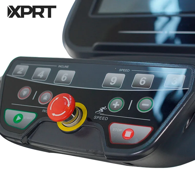 Luxury Multifunctional Electric Treadmill with LCD/LED Screen Design for Home Exercise Commercial Use