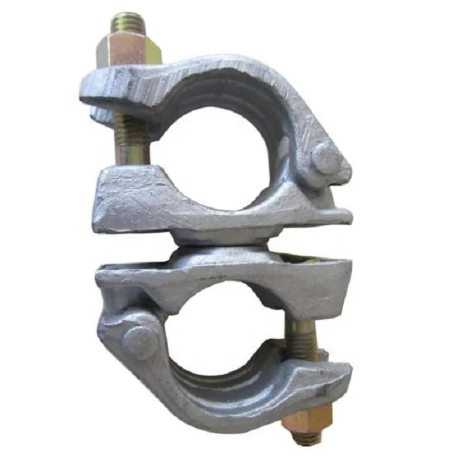 Universal Swivel Scaffolding Clamp Multi-Functional Steel Angle Connection for 48-89mm Pipes Easily Tackles Complex Structures