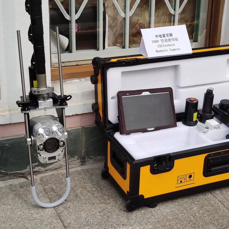 FORBEST FB8P Wireless Manhole Pole Camera for Manhole Sewer Pipe Well Boiler Tank Inspection