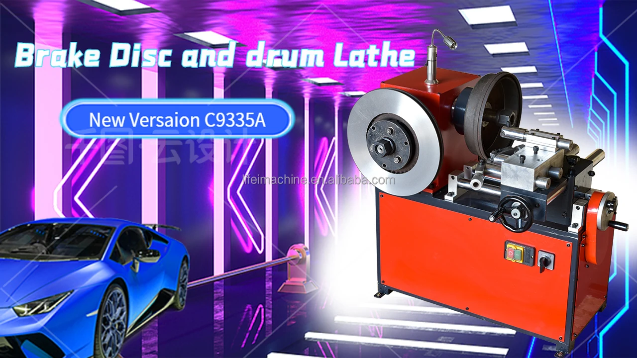 C9335 C9335a Brake Drum Disc Skimming Lathe Machine Disc Brake Skimming
