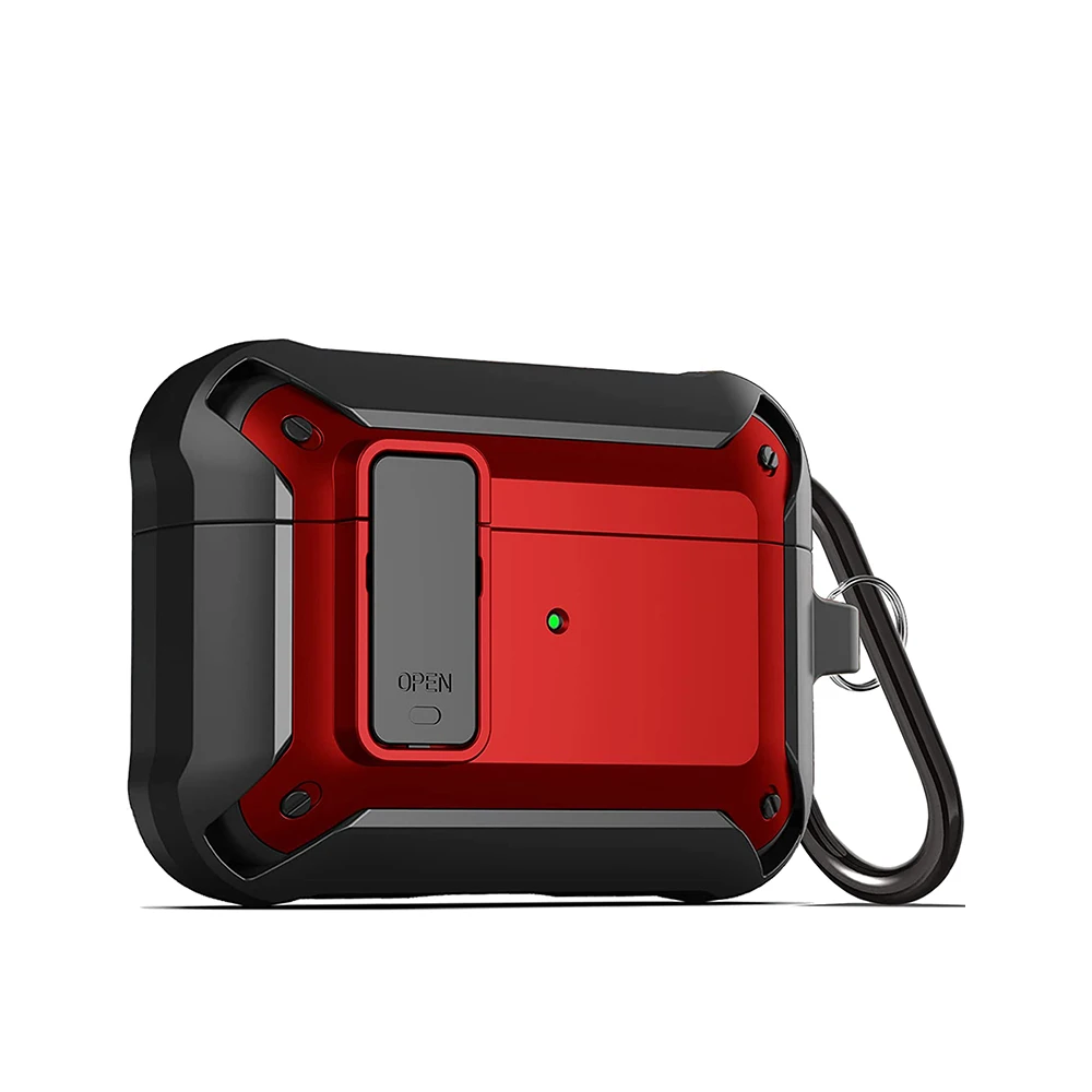 For Airpods 3rd Generation Case Cover with Lock  Armor Cool AirPods Gen 3 Case Hard Shell Shockproof AirPod case 2022