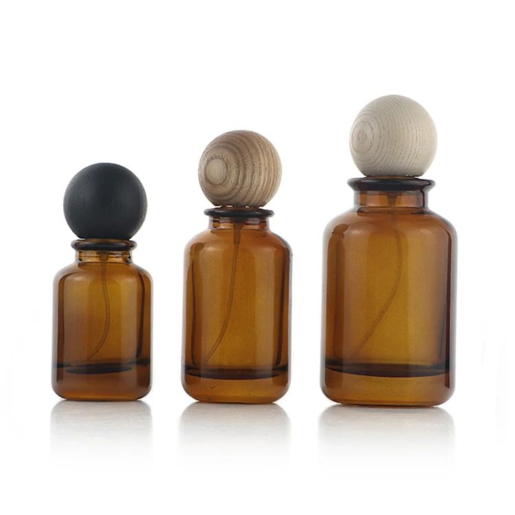 100 Ml Bernsteinfarbene Glasflaschen – 3 Stück, Mit Pipette, Für ätherische Öle, Parfüm, Kosmetik